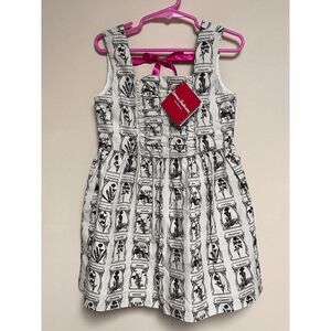 Hanna Andersson Easter Printed fully lined Dress New with Tags 100 4T